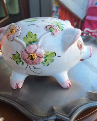 salvadanaio in ceramica