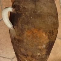 vaso di terracotta antico grande 