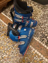 scarponi da sci lange bambini 22/22,5