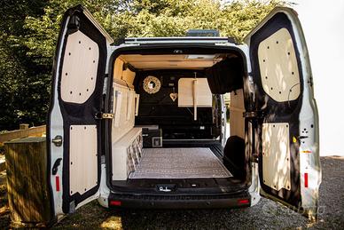 Van Camperizzato Amovibile Ford Transit Custom
