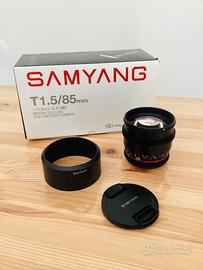Samyang Obiettivo 85 mm t 1,5 Video