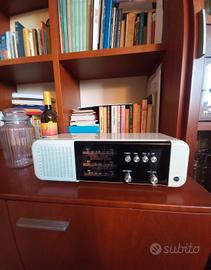 Radio vintage space age anni 70 CGE bianca