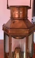 Lampada Nautica ad Olio in Ottone Bulpitt&Sons