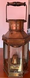 Lampada Nautica ad Olio in Ottone Bulpitt&Sons