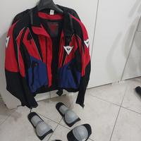 Giacca moto vintage  Dainese con protezioni