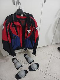 Giacca moto vintage  Dainese con protezioni
