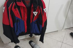 Giacca moto vintage  Dainese con protezioni