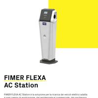 Colonnina  elettrica FIMER flexa AC station FN 22