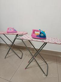 Asse da stiro più ferri da stiro bambini due pezzi