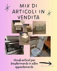 Vari articoli per trasferimento 