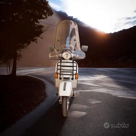 Vespa PX 200 E bianca – km reali