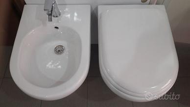 Sanitari filo muro profondita' cm.53 klio a terra