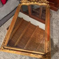 Specchio dorato 185x86cm - stile baricco/luigi XV