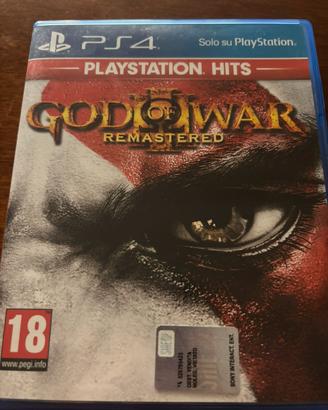 god of war 3 remastered per ps4
