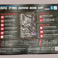 Msi mpg z490 gaming edge wifi