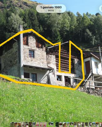 Baita in Val Grosina