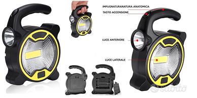 Lampada LED da lavoro portatile a batteria