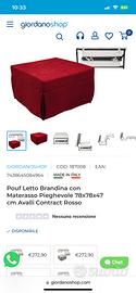 Pouf letto Brandina. Prácticamente Nuovo