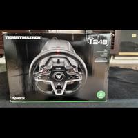 Volante  xbox TS248 con pedaliera NUOVO