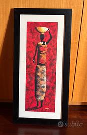 Quadri rettangolari tema Africa