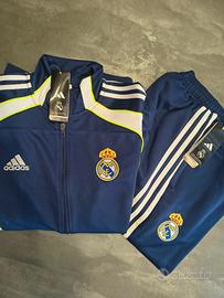 Tuta Real Madrid Navy/Lime 25/26 – Taglia L