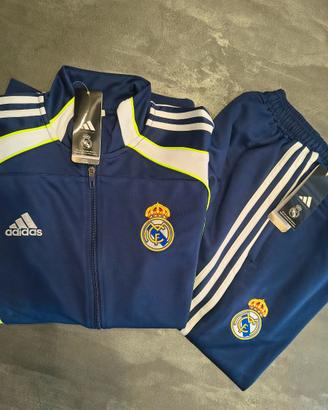 Tuta Real Madrid Navy/Lime 25/26 – Taglia L