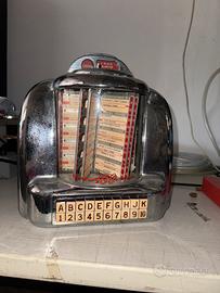 Wallbox jukebox seeburg consoletta d’epoca 3W1