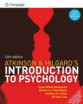 Atkinson & Hilgard s Introduction to Psychology