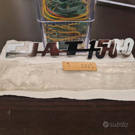 Scritta Fiat 1500 nuova - Fondo di magazzino