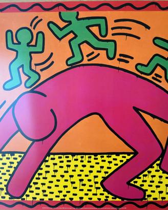 Poster vintage HARING KEITH UNTITLED  1982 (CA