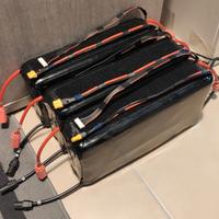 3x Batterie LiPo 7s15p