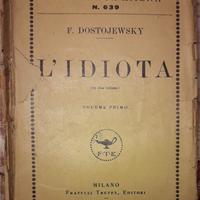 L'idiota, F. Dostojewsky, Treves, 1923