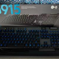 Logitech G915 Full, LIGHTSPEED, Switch Tattile