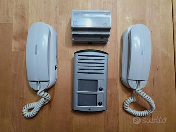 Kit citofono audio Bticino bifamiliare 366821