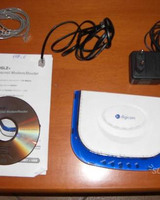 Modem ADSL Digicom ADSL2+ Combo C Ethernet+USB