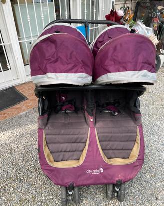 Passeggino gemellare/fratel Baby Jogger City mini
