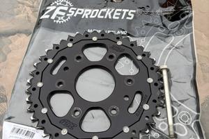 Corona, portatarga e catalizzatore duke 125