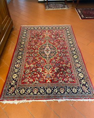 Tappeto persiano 176x118 rosso e blu