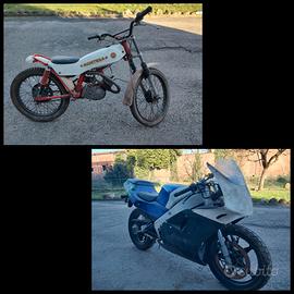 Aprilia Futura 125 e Montesa 50