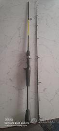 canna pesca casting  180cm 2pz  105gr  5-20 gr
