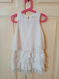 🤍 Mini Abito Twinset a balze 🦢