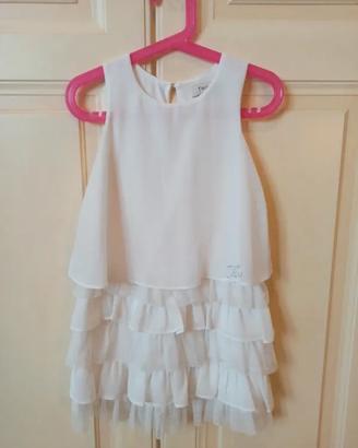 🤍 Mini Abito Twinset a balze 🦢