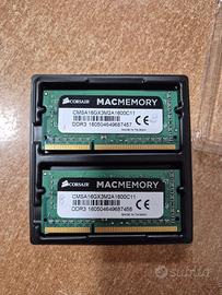 Memoria per portatili 16gb 2x8 DDR3