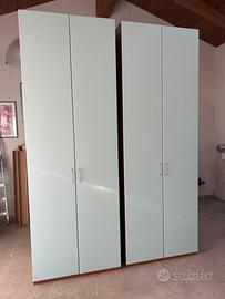 2 armadi a 2 ante,per casa, ufficio, garage