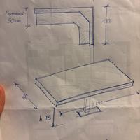 Tavolo, panca, sedie in legno massello