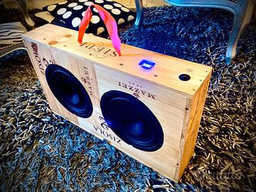 Cassa acustica SPL a batteria litio ricaricabile