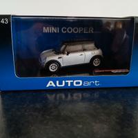BMW Mini Cooper 1:43 AUTOart no Politoys-Ixo-Dinky
