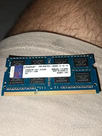 Modulo RAM SO-DIMM Kingston 4GB DDR3 