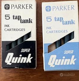 Cartucce Parker Super Quink anni ‘60