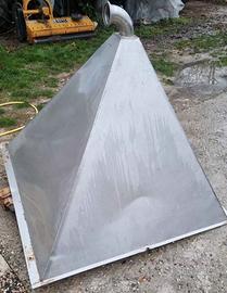  Tramoggia uva/vino in acciaio pesante